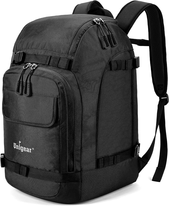 Unigear Ski Boot Bag Backpack for Helmet 50L/70L, Goggles, Gloves, Skis, Snowboard & Accessories by Unigear