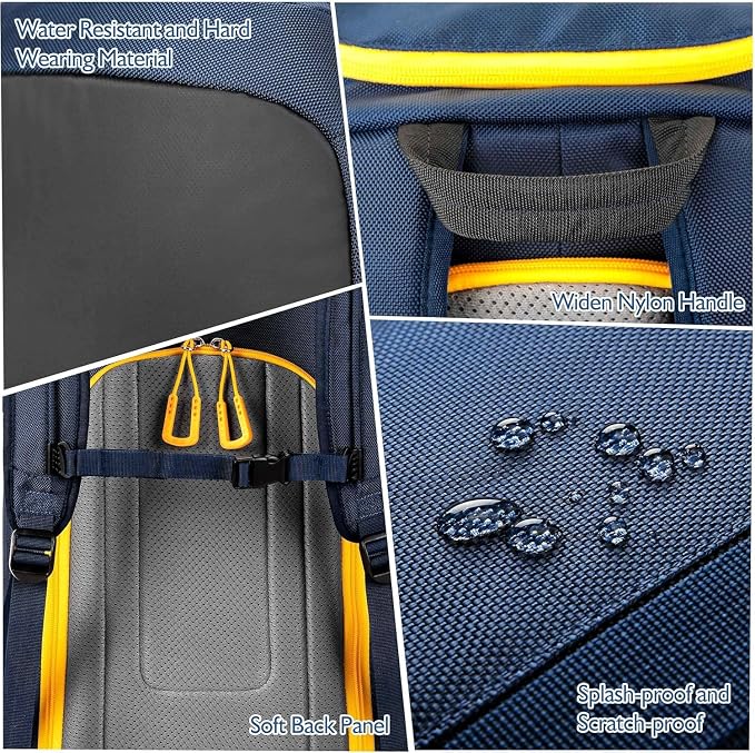 Unigear Ski Boot Bag Backpack for Helmet 50L/70L, Goggles, Gloves, Skis, Snowboard & Accessories - Image 4