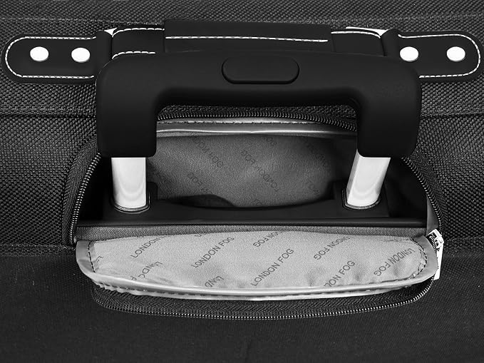 London Fog Buckingham 44 Wheeled Garment Bag, Black - Image 2