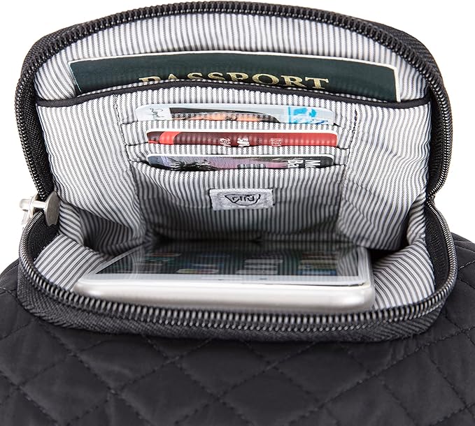 Travelon Anti-Theft Boho Insulated Water Bottle Tote - Image 3