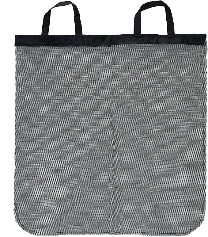Household Essentials Collapsible Laundry Sorter with Lid, Gray - Image 6