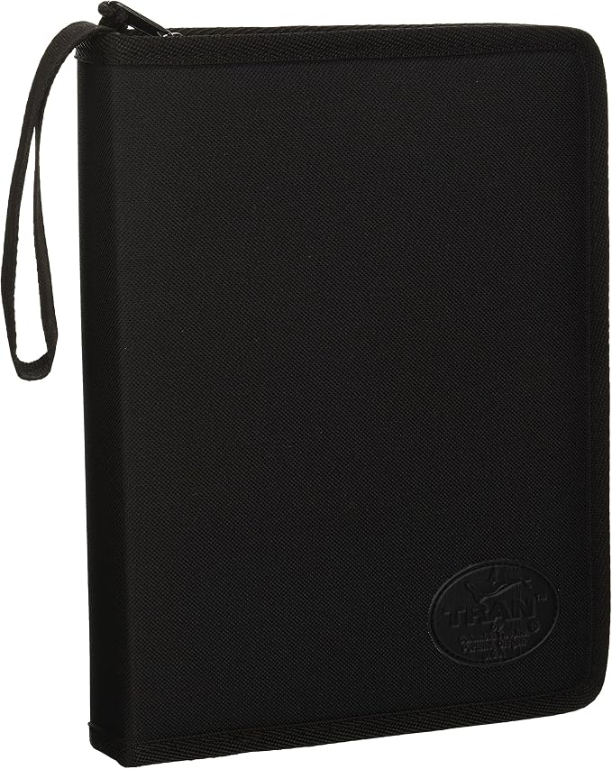 Tran Black Deluxe pencil case 48 slot by TRAN