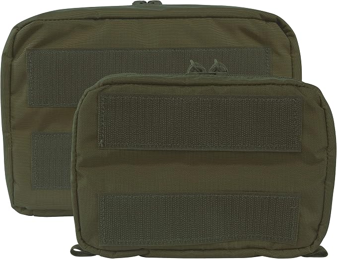 Tasmanian Tiger Medic Pouch Set Modular Transparent Storage Pouches with Hook-and-Loop Backing Organizer Kit - Image 2