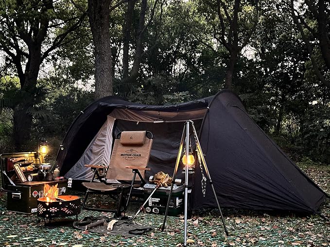 OneTigris COMETA Camping Tent, Detachable Inner Mesh Tent & Portable Carry Bag Included, Easy Setup, Waterproof Windproof Tunnel Tent for Outdoors Camping Canoeing Beach Travel Picnic - Image 8