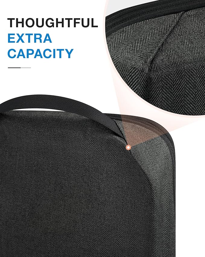 BAGSMART Compression Packing Cubes for Travel, 6 Set Luggage Organizer Bags | Fits 20/24/28in Carry-On Suitcases, Compressible Bags Streamline Cruise Travel Essentials, Sturdy Handles, Machine Washable - Image 6