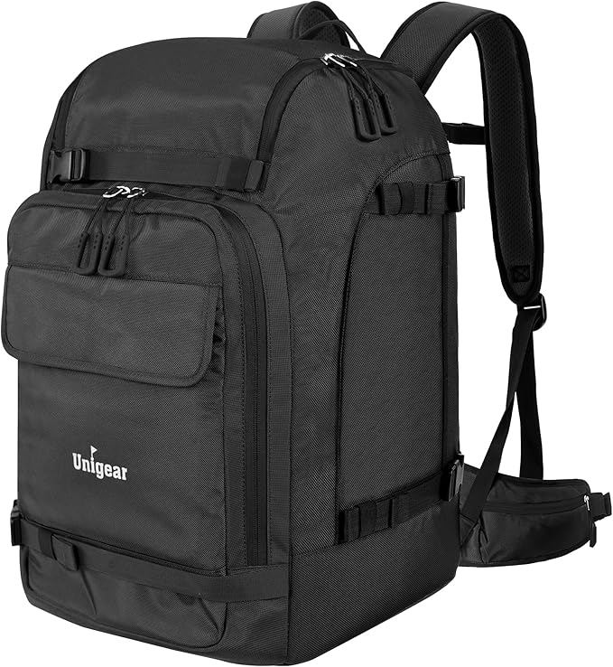 Unigear Ski Boot Bag Backpack for Helmet 50L/70L, Goggles, Gloves, Skis, Snowboard & Accessories by Unigear
