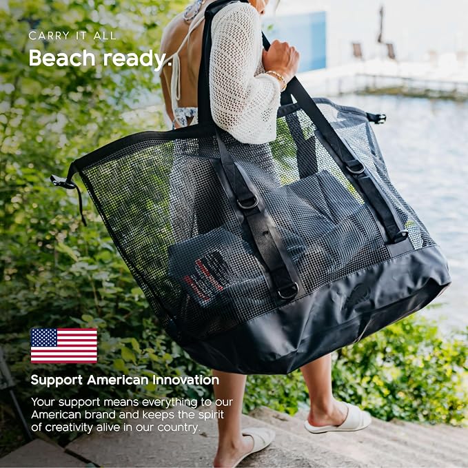 MISSION Boat Gear CASSI Heavy-Duty Outdoor Tote and Waterproof Marine-Grade Mesh Boat Bags - Image 7