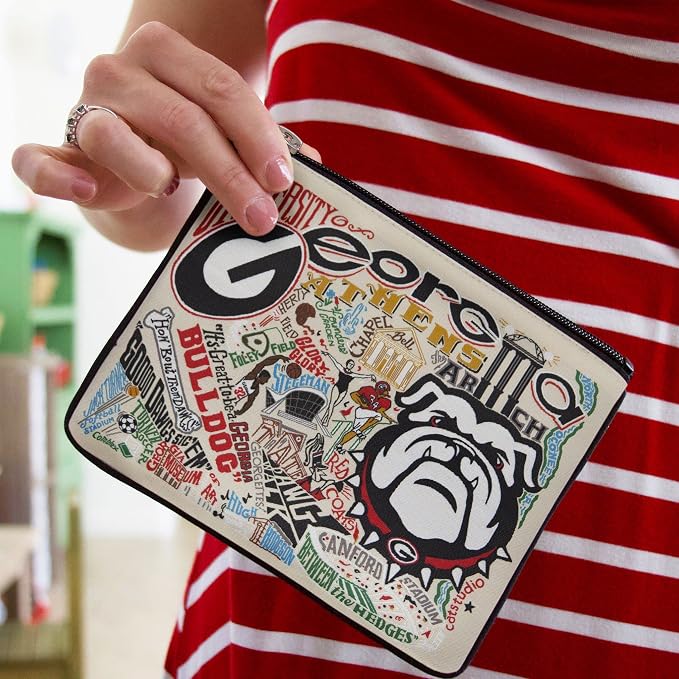Catstudio Zipper Pouch, University of Georgia Travel Toiletry Bag, 5 x 7, Ideal Makeup Bag, Dog Treat Pouch, or Purse to Organize Supplies for UGA Grads & Alumi - Image 3