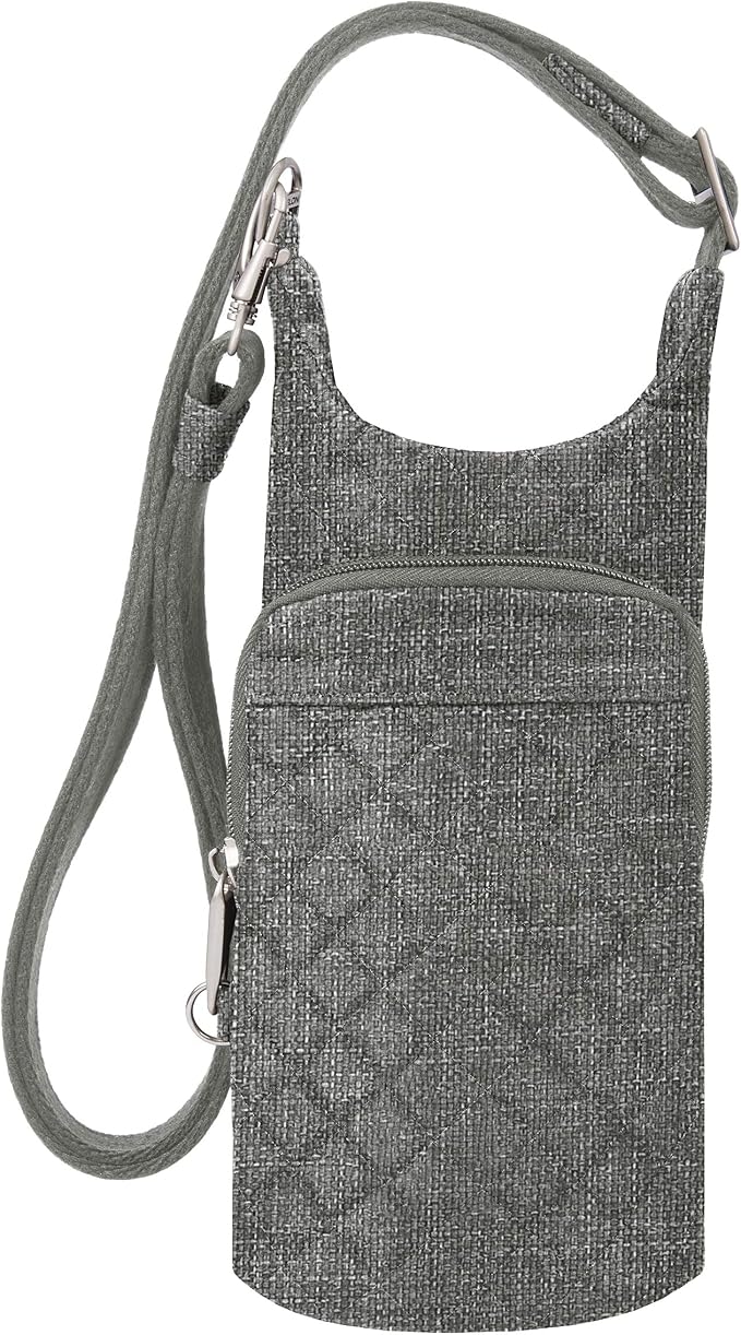 Travelon Anti-Theft Boho Insulated Water Bottle Tote by Travelon