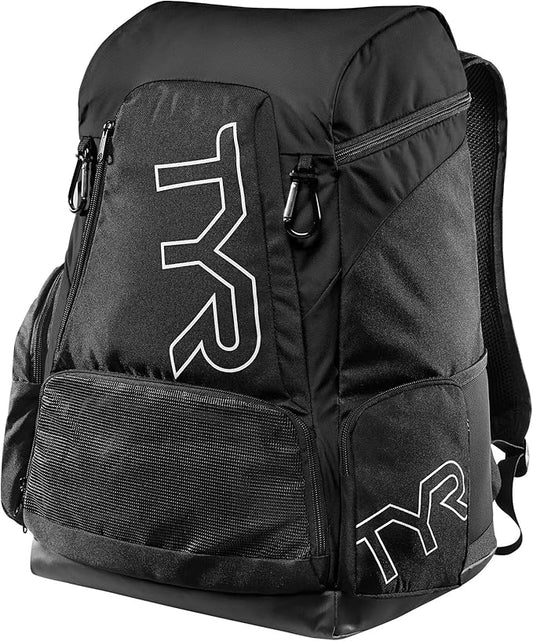 Alliance Backpack TYR Wet/Dry Athletic Gym and Pool Bag for Men and Women - Separate Wet/Dry Compartments, 45L Capacity, Ergonomic, Water-Resistant - Available in Team Colors by TYR