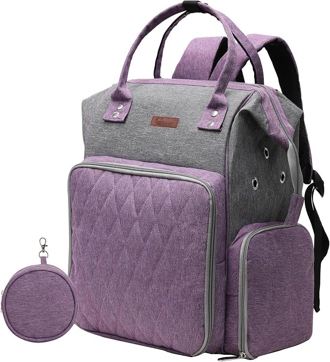 crochet bag,knitting bagBackpack and Tote Bag Storage Bag ，Large capacityYarn Storage Organizer Travel Crochet Bag Women Carrying Crochet Accessories Knitting Needles Crochet by KOKNIT
