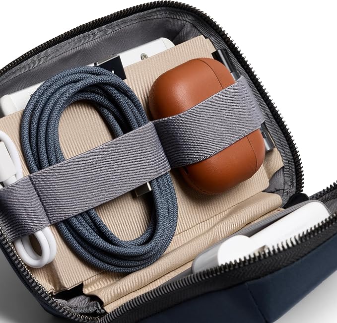 Bellroy Tech Kit Compact (Charger, Cables, Mouse, powerbank, USB Keys, dongles) - Nightsky - Image 3