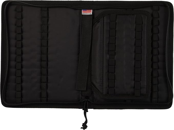 Tran Deluxe Pencil Case, Holds 72 Markers, Black - Image 2