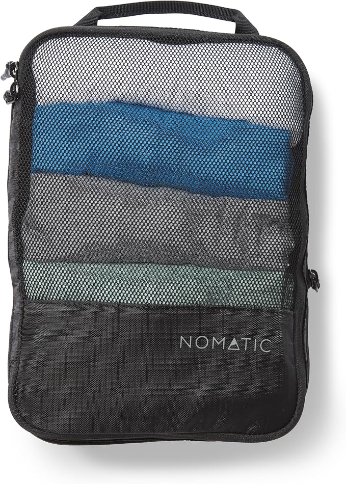 NOMATIC Packing Cubes, Compression Luggage Organizers for Carry-On, Suitcases, Travel Bags, Medium by Nomatic