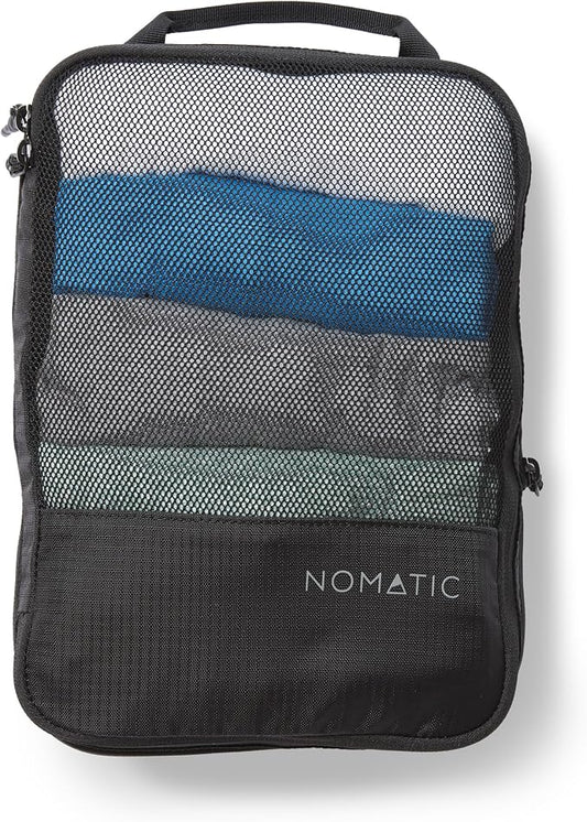 NOMATIC Packing Cubes, Compression Luggage Organizers for Carry-On, Suitcases, Travel Bags, Medium by Nomatic