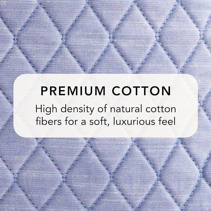 Vera Bradley Women's Premium Cotton Hanging Organizer – Travel Makeup & Toiletries Bag – Cambridge Blues - Image 3