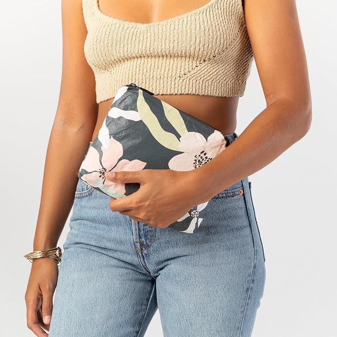 ALOHA Collection Small Pouch | Lightweight, Packable, and Splash-Proof Makeup Pouch | Easy to Clean - Image 2