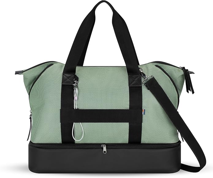 Sherpani Boston, Anti Theft Weekender Bags, Travel Duffel Bag, Carry On Tote Bag with Removable Shoe Bottom Compartment - Image 7