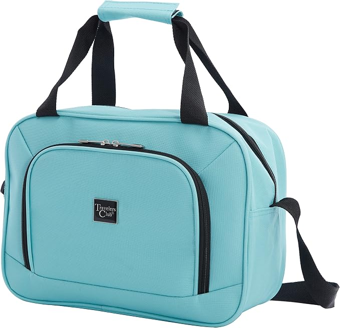 Travelers Club Midtown Hardside 4-Piece Luggage Travel Set, Emerald - Image 8