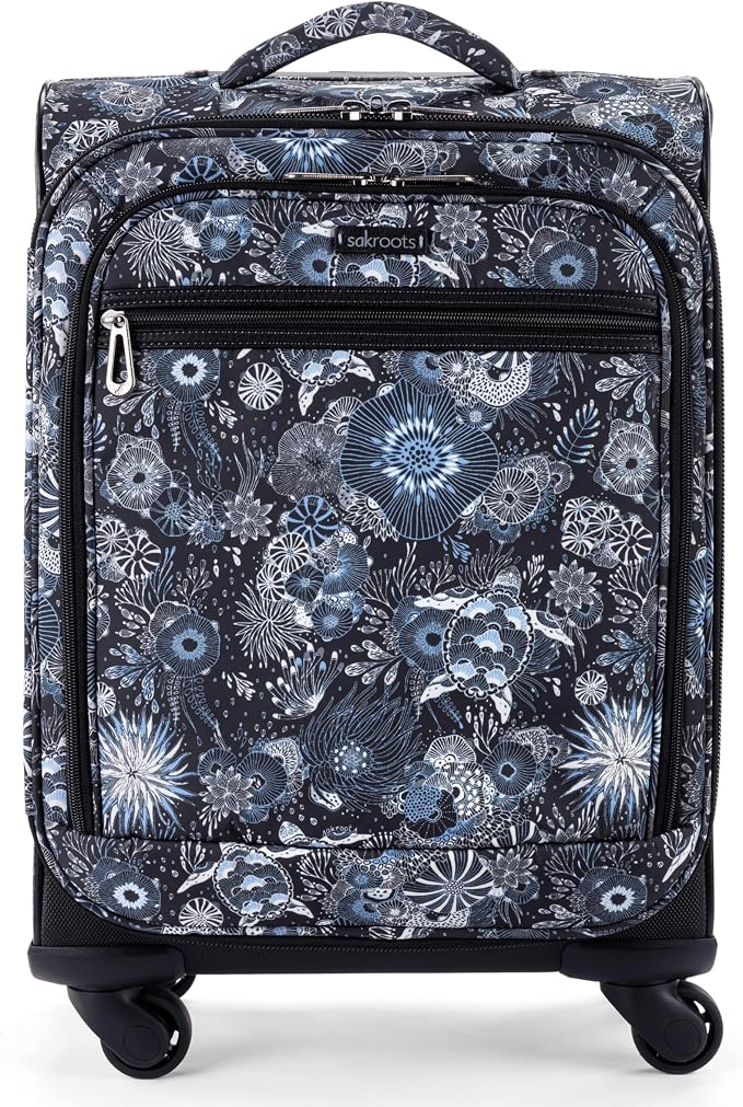 Sakroots On the Go 4 Piece Travel Bundle, Includes 21" Rolling Suitcase, Packable Large Tote, Medium & Small Pouches - Image 6
