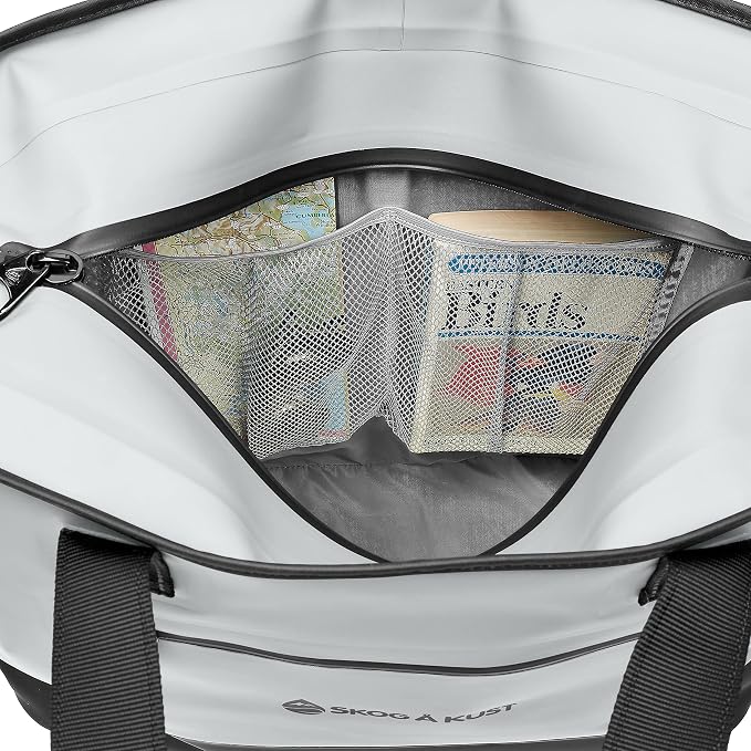 Skog Å Kust ToteSak Waterproof Tote Beach Bag with Airtight Zipper - Image 7