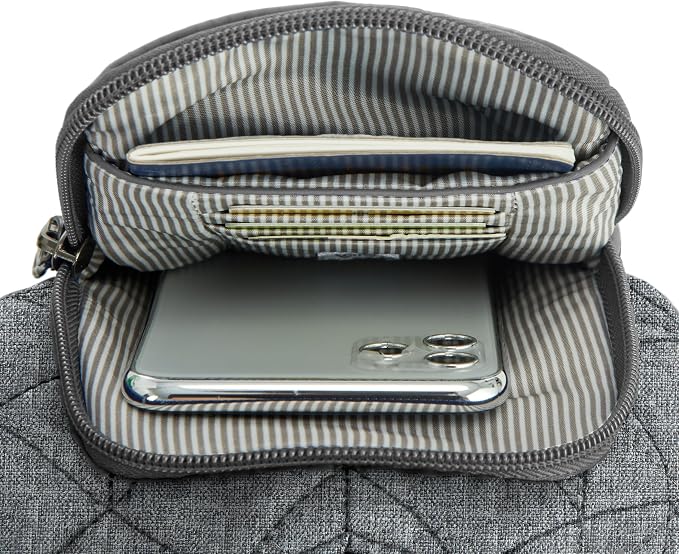 Travelon Anti-Theft Boho Insulated Water Bottle Tote - Image 7