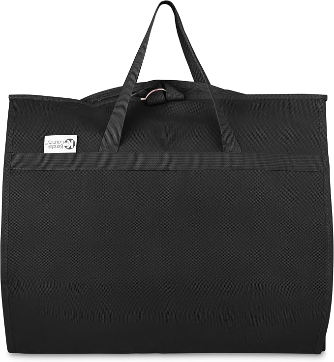 Waterproof Hanging Garment Bag 35 inch Clothes Bag with Gusset, 5 Pockets & Side Zip for Dance Costumes, Theatre, Beauty Pageants & More. Best for younger performers with small costume pieces. - Image 4