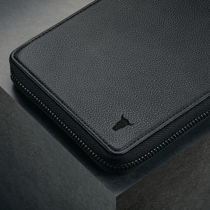 TORRO Travel Wallet – Genuine Leather Travel Organiser with Passport Holder and Detachable Cardholder - Image 4