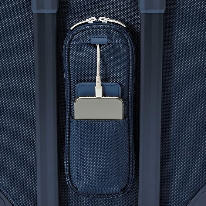Briggs & Riley Essential 22" 2-Wheel Expandable Carry On - Luggage for Travel, Suitcases with Wheels, Softside Rolling Bag for Men & Women, Self-Repairing Zipper - Baseline Collection, Navy - Image 7