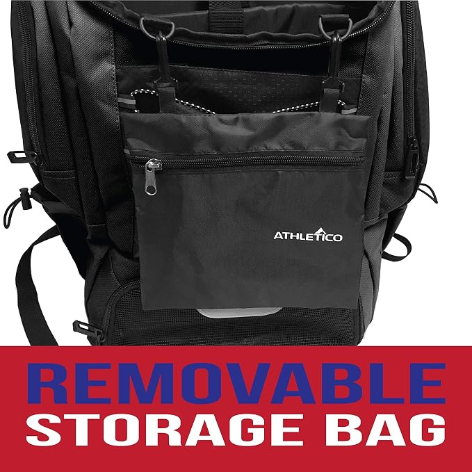 Athletico Swim Backpack - Swim Bag With Wet & Dry Compartments for Swimming, Beach, Camping - Pool Bags With Laptop Sleeve - Image 5