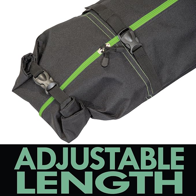 Athletico Ski Bag and Ski Boot Bag Combo - Ski Bags for Air Travel - Unpadded Snow Ski Bags Fit Skis Up to 200cm - For Men, Women, Adults, and Children - Image 3
