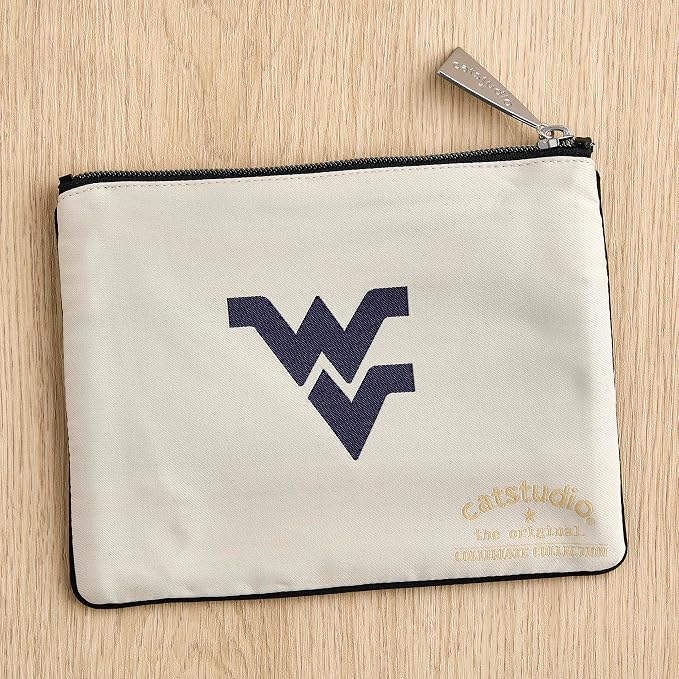 catstudio West Virginia University Collegiate Zipper Pouch Purse | Holds Your Phone, Coins, Makeup, Dog Treats, & Tech Tools - Image 4