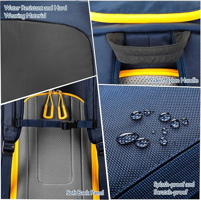 Unigear Ski Boot Bag Backpack for Helmet 50L/70L, Goggles, Gloves, Skis, Snowboard & Accessories - Image 4