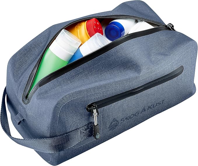 DoppSåk Waterproof & Leak-Proof Travel Toiletry Bag | Small, Midnight Blue - Image 6