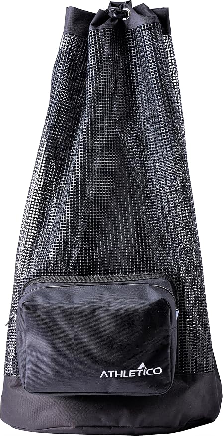 Athletico Scuba Diving Bag - XL Mesh Travel Backpack for Scuba Diving and Snorkeling Gear & Equipment - Dry Bag Holds Mask, Fins, Snorkel, and More - Image 9