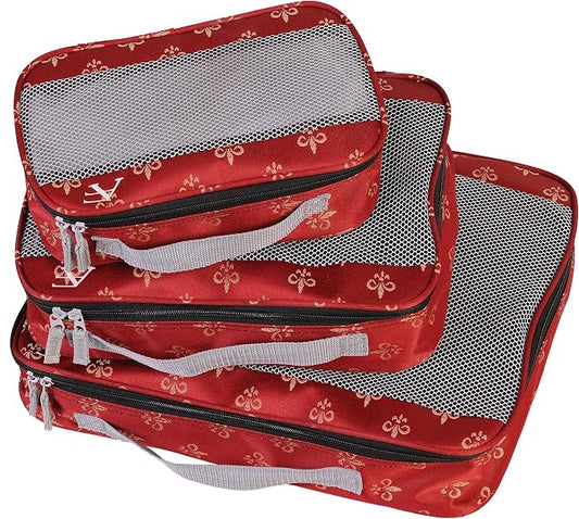 American Flyer Fleur De Lis 3 Piece Set Perfect Packing System by AmericanFlyer