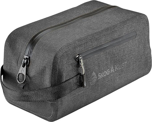 DoppSåk Waterproof & Leak-Proof Travel Toiletry Bag | Small, Black by Skog+%C3%85+Kust