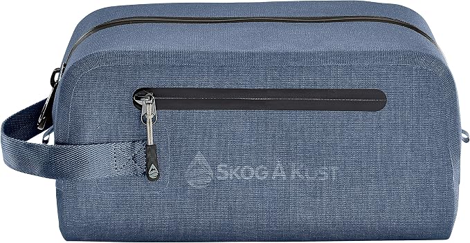 DoppSåk Waterproof & Leak-Proof Travel Toiletry Bag | Small, Midnight Blue - Image 3