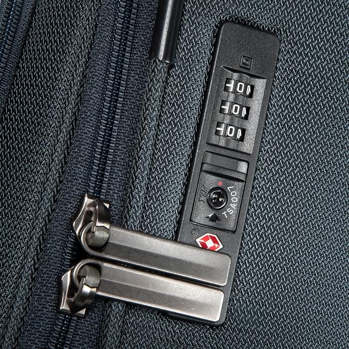 Ricardo Beverly Hills Avalon Softside Large Check-In Luggage Made with Sustainable 100% Recycled PET (rPET), Lightweight, Eco-Friendly Travel, Expandable, Dual Spinner Wheels, Storm Blue, 28-inch - Image 10