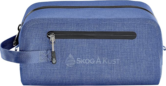DoppSåk Waterproof & Leak-proof Travel Toiletry Bag | Large Blue - Image 2