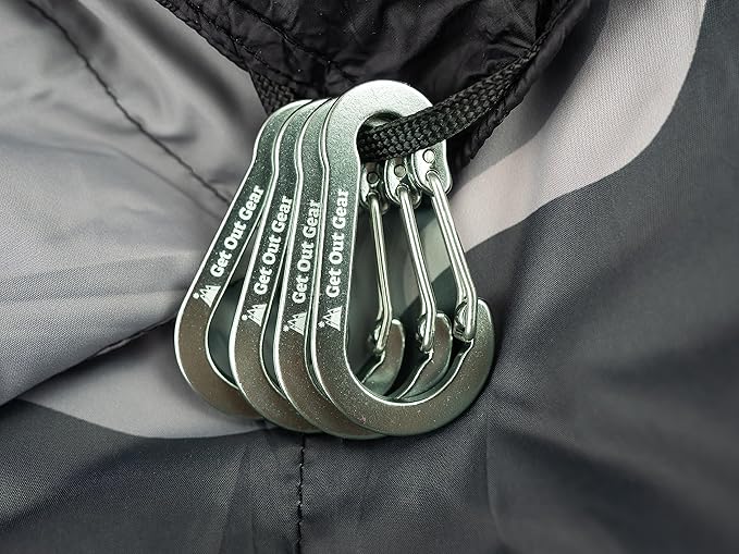 Get Out Gear Down Camping Blanket - Puffy, Packable, Lightweight and Warm | Ideal for Outdoors, Travel, Stadium, Festivals, Beach, Hammock | 650 Fill Power Water-Resistant Backpacking Quilt - Image 4