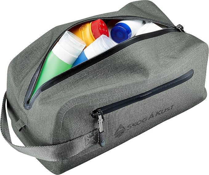 Skog Å Kust DoppSak Waterproof & Leak-proof Travel Toiletry Bag (Grey, Large) - Image 6