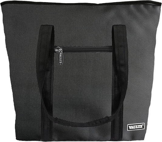 Vaultz Locking Cooler Bag - 20.5 Inches Travel Tote for Security and Convenience - Spacious and Insulated in Sleek Black by Vaultz