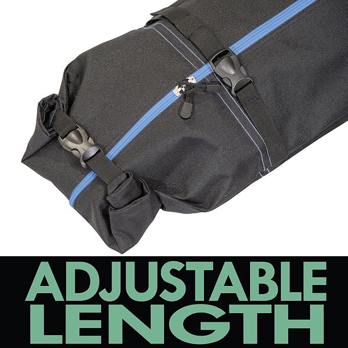Athletico Ski Bag and Ski Boot Bag Combo - Ski Bags for Air Travel - Unpadded Snow Ski Bags Fit Skis Up to 200cm - For Men, Women, Adults, and Children - Image 3