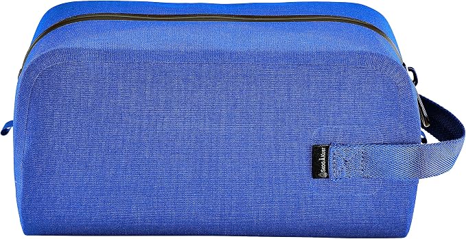 Skog Å Kust DoppSak Waterproof & Leak-proof Travel Toiletry Bag (Blue, Small) - Image 4