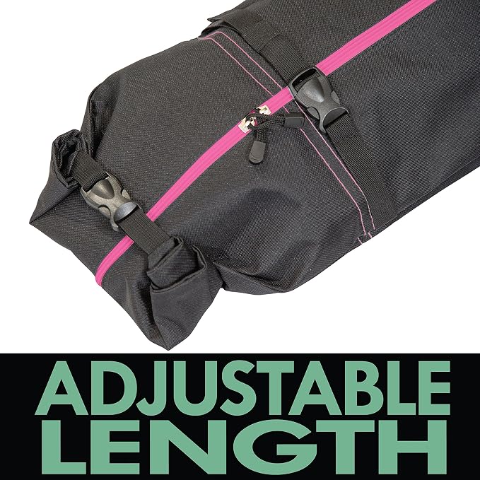 Athletico Ski Bag and Ski Boot Bag Combo - Ski Bags for Air Travel - Unpadded Snow Ski Bags Fit Skis Up to 200cm - For Men, Women, Adults, and Children - Image 4
