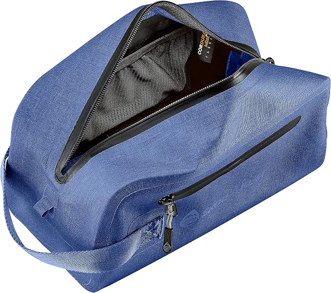 DoppSåk Waterproof & Leak-proof Travel Toiletry Bag | Large Blue - Image 4